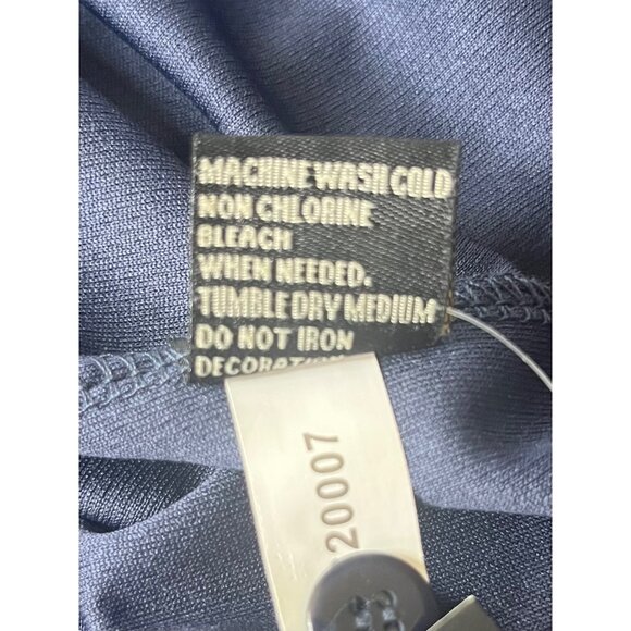 Stitches Milwaukee Brewers Polo Shirt Mens Blue Large MLB New - Picture 9 of 11